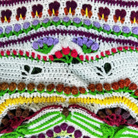 Petal Mandala Crochet Blanket Pattern