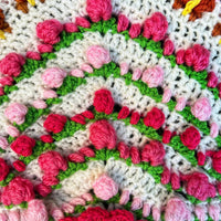 Petal Mandala Crochet Blanket Pattern