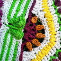 Petal Mandala Crochet Blanket Pattern