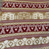 Mosaic Gingerbread Blanket Crochet Pattern