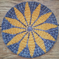 Winter Star Blanket Crochet Pattern