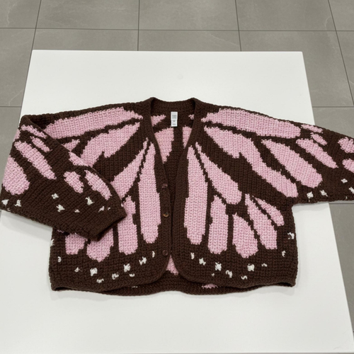 Butterfly Bloom Cardigan Crochet Pattern