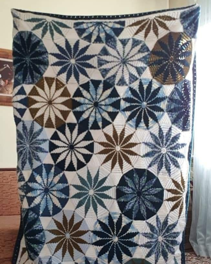 Winter Star Blanket Crochet Pattern