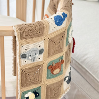 Animal Granny Square Pattern Bundle + Videos