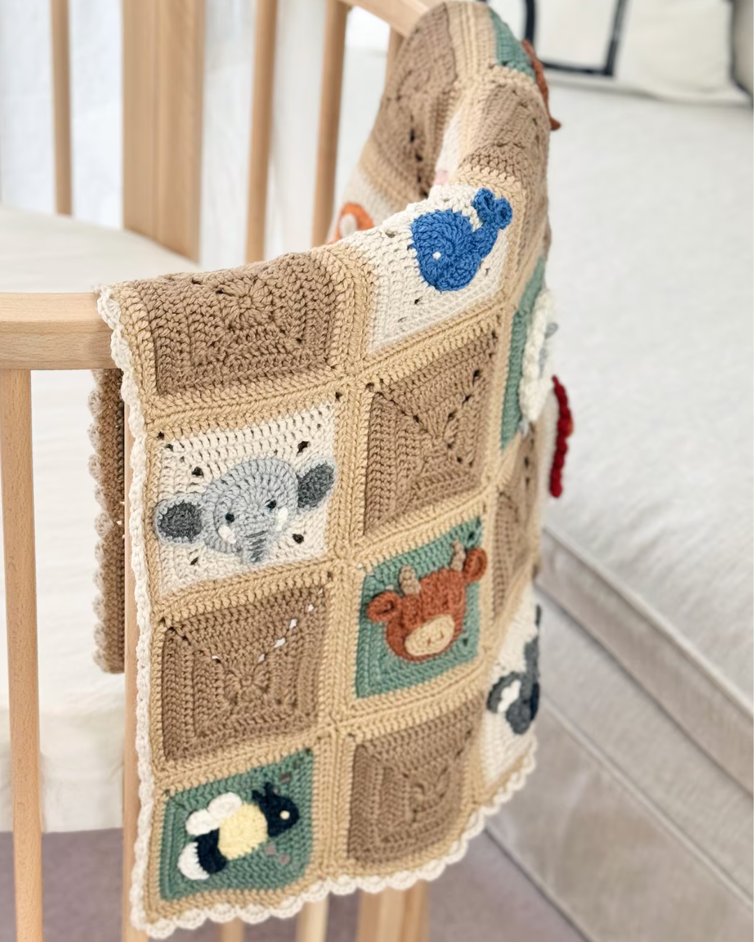 Animal Granny Square Pattern Bundle + Videos