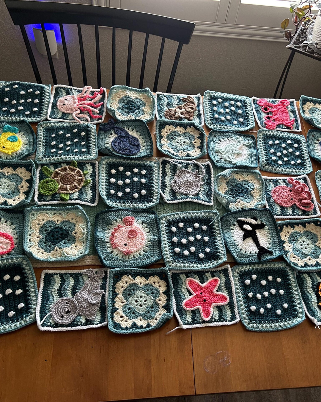 Ocean Pals Blanket - Crochet Pattern