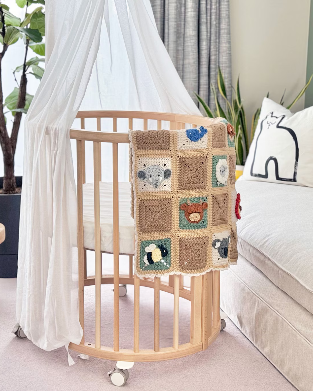 Animal Granny Square Pattern Bundle + Videos