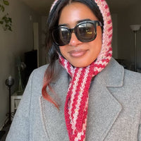 Cozy Hooded Scarf Crochet Pattern