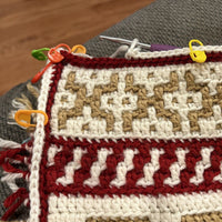 Mosaic Gingerbread Blanket Crochet Pattern