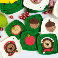 Christmas Granny Squares Crochet Pattern Bundle
