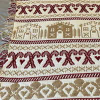 Mosaic Gingerbread Blanket Crochet Pattern