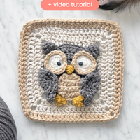 Animal Granny Square Pattern Bundle + Videos