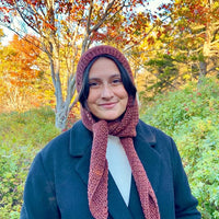 Cozy Hooded Scarf Crochet Pattern