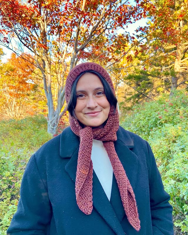 Cozy Hooded Scarf Crochet Pattern