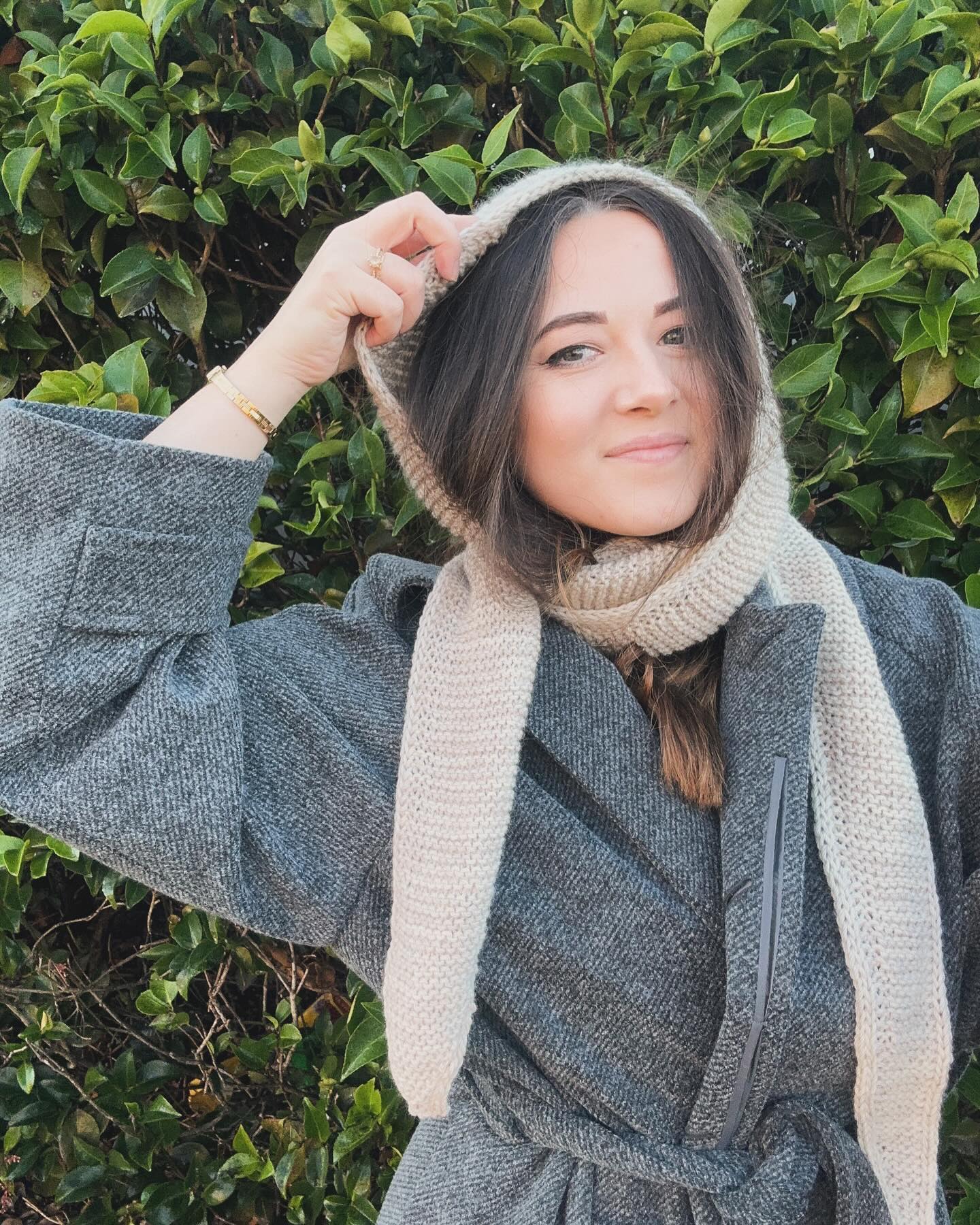 Cozy Hooded Scarf Crochet Pattern