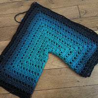 Midnight Ember Cardigan Crochet Pattern