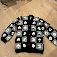 Granny Square Skull Sweater Crochet Pattern