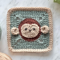 Animal Granny Square Pattern Bundle + Videos