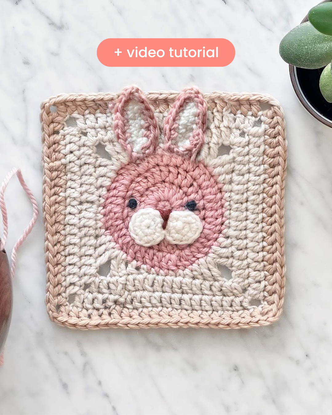 Animal Granny Square Pattern Bundle + Videos