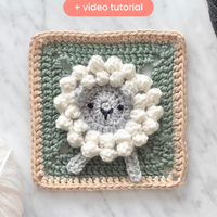 Animal Granny Square Pattern Bundle + Videos