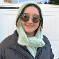 Cozy Hooded Scarf Crochet Pattern