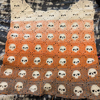 Granny Square Skull Sweater Crochet Pattern